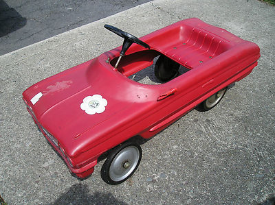 plastic pedal car