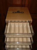 Dmc Embroidery Floss Store Display Cabinet Wood Storage Box