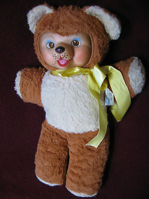 teddy bear doll face