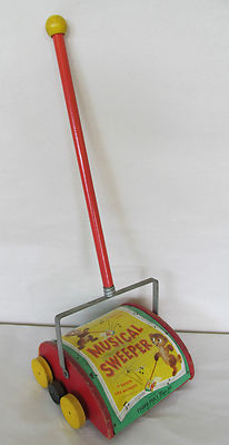 fisher price musical sweeper
