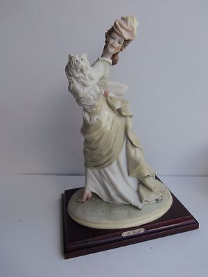 capodimonte lady with dog