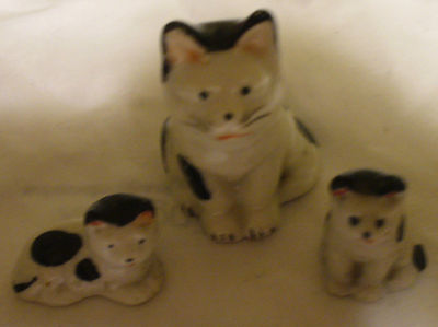 occupied japan cat figurines
