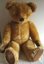 chad valley teddy bear with growler