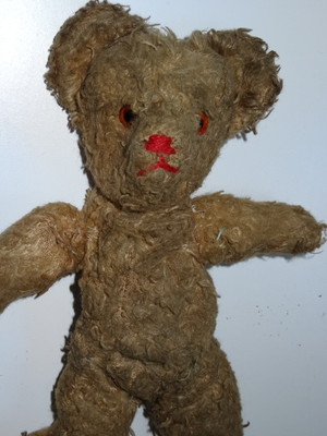 raggedy teddy bear