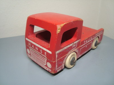 Miniature Maestro Velkendt HANSE DENMARK ( LEGO ) VINTAGE 1950'S WOOD TRUCK FALCK ZONEN VERY RARE ITEM  -- Antique Price Guide Details Page