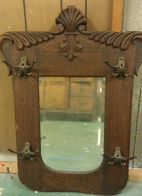 mirror coat rack