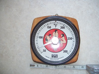 VAN Original Finnish Sauna Thermometer Finland Nude Women Bathing ...