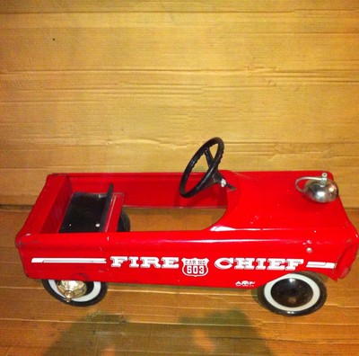 amf fire chief pedal car