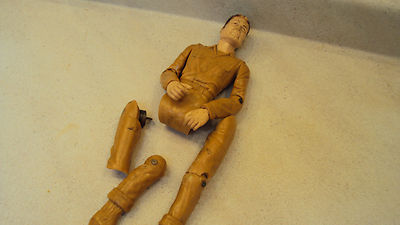 Vintage Johnny West Toy Western Cowboy Action Figure Louis Marx & Co. For Parts -- Antique Price ...