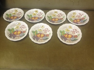 Spode Copeland Reynolds England 2188 Lot Of 7 Bowls -- Antique Price ...