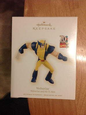 marvel wolverine christmas ornament