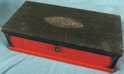 vintage toy tool box