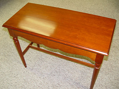 Vintage Piano Organ Bench W Storage Wurlitzer Baldwin Conn Allen
