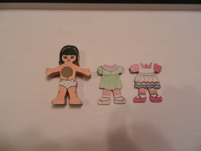 wooden paper dolls