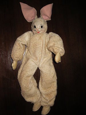 vintage bunny doll