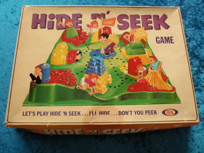 Vintage Board Game Ideal Hide N Seek 1967 Antique Price Guide Details Page