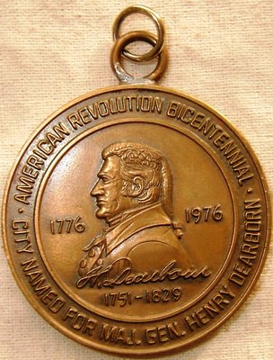 MAYOR ORVILLE L. HUBBARD/MAJ. GEN. HENRY DEARBORN MEDALLIONDEARBORN