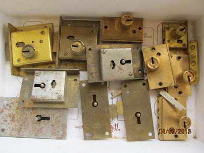 Lot Of Old Locks For Cabinets Antique Lock Cabinet Padlock Keys