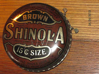 shinola on a shoe