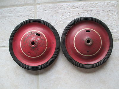 vintage toy wagon wheels