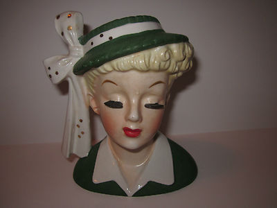 Vintage Napco Lady Head Vase C26336 Antique Price Guide