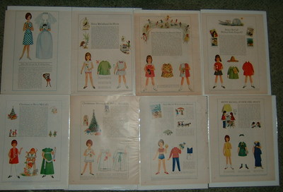 1960's Besty McCalls Paper Doll Vintage Lot 1963 to 1967 -- Antique ...