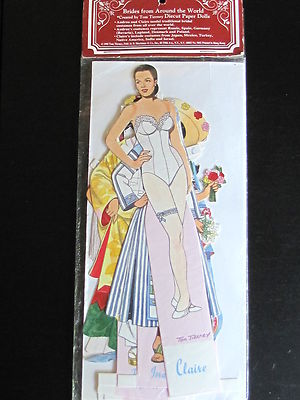 brides from around the world paper dolls