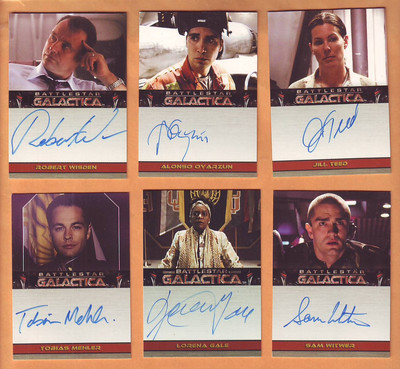 BATTLESTAR GALACTICA SEASON 1 LORENA GALE AS PRIEST ELOSHA AUTOGRAPH ...