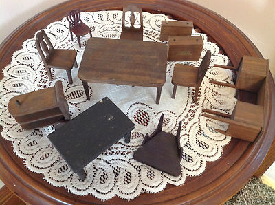 strombecker playthings genuine walnut