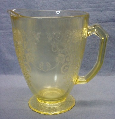 Hazel Atlas Florentine No Yellow Pitcher Antique Price Guide