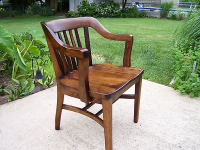 Fully Restored Authentic Heywood Wakefield Desk Chair Antique