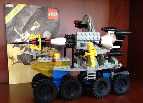 lego space rocket launcher