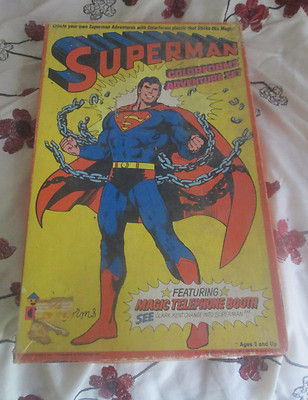 Vintage Superman Colorform Toy- Colorforms adventure set 1978 ...
