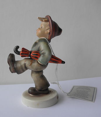 hummel figurine boy with umbrella