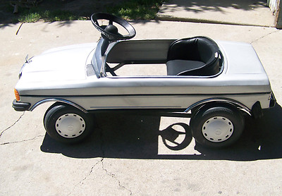 vintage mercedes pedal car