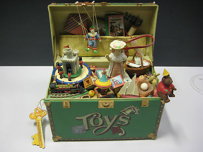 enesco treasure chest of toys music box