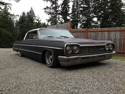 Chevrolet Impala Non Ss 1964 Impala Matte Black Wrap Air