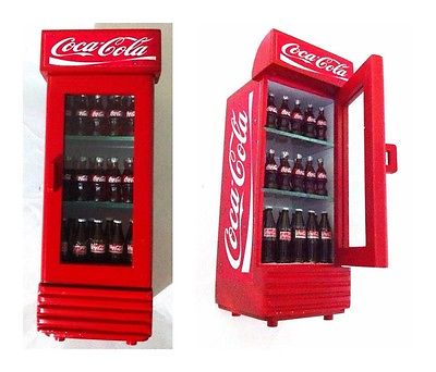 single door coke fridge