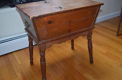 Antique Dough Box / Table -- Antique Price Guide Details Page