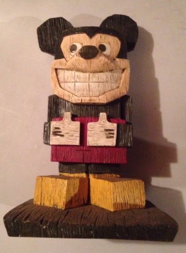 Walt Disney World Tiki Mickey Mouse Garden Statue Collectible