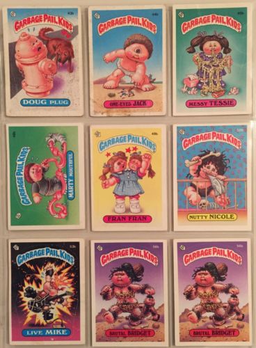 garbage pail kids cards garbage pail kids cards