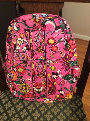 Vera Bradley Disney Just Mousing Around Backpack Mickey and Minnie-NEW ...