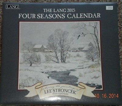 2015 LANG FOUR SEASONS WALL CALENDAR -- Antique Price Guide Details Page