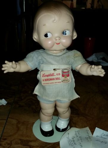 vintage campbell soup dolls