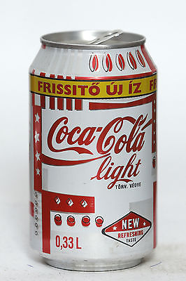 1990's Coca Cola Light can from Hungary, Frissito Uj Iz -- Antique ...