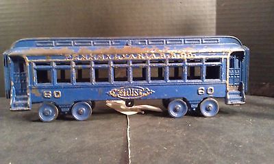 hubley cast iron train