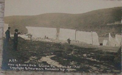 Austin PA Flood Damage-Broken Dam Real Photo Postcard c1911 (3 of 3 ...