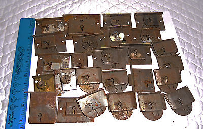 Lot Of 26 Antique Furniture Cabinet Dresser Drawer Half Mortise