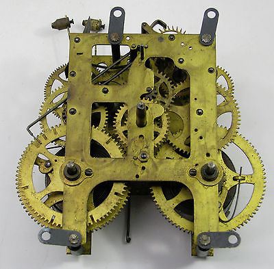 ANTIQUE GILBERT MANTEL CLOCK MOVEMENT PARTS REPAIR -- Antique Price