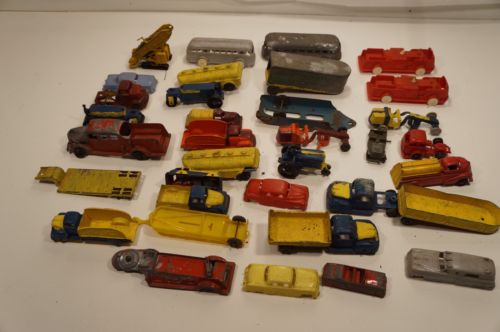 Lot of Vintage Plasticville Cars And Tootsie Toy Cars -- Antique Price Guide Details Page